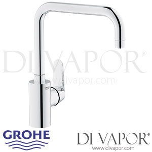 Grohe Eurodisc Cosmopolitan Single-Lever Sink Mixer - 2010 to 2013 - (1/2 Inch) Spare Parts 32259002 GEN1